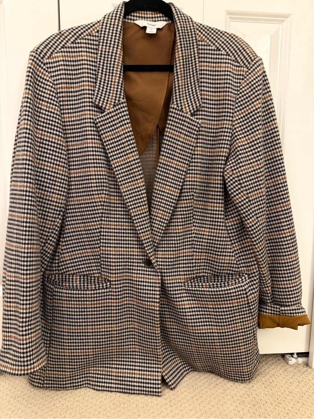 Old Navy Houndstooth Blazer - Picture 2 of 9